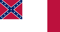 Third National Confederate States of America Flag