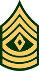 First Sergeant, E-8