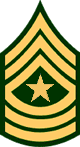 Sergeant Major, E-9