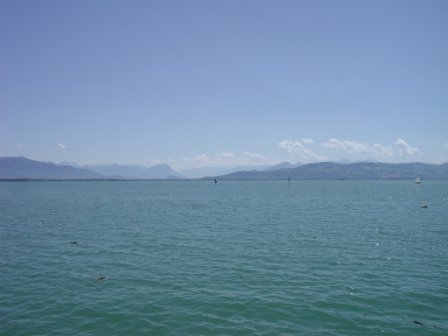Lake Constance view towards Austria