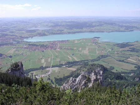 Forggen Lake from Tegelberg