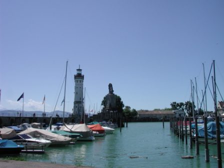 Lindau harbor