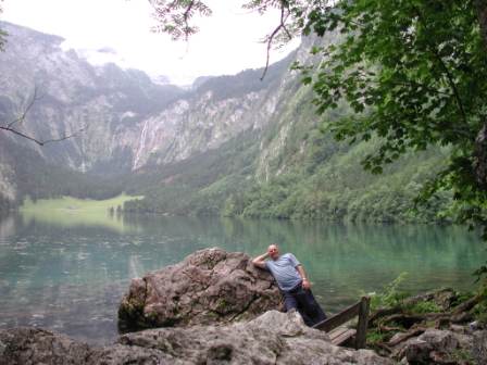 Dad at Obersee