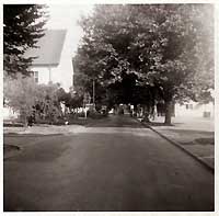 Conn Barracks in the 1960s - Buildings 28 and Sherman Drive