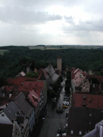 View from Rathaus Tower