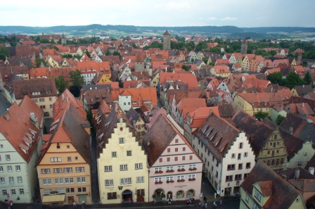 View from Rathaus Tower